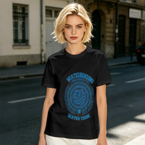 Waterbending University Water Tribe Graphic T-Shirt