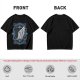 Olive T-Shirt With Attack on Titan Survey Corps Wings Print