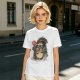 Christmas Totoro at Bus Stop Graphic T-Shirt