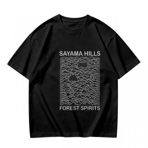 Sayama Hills Forest Spirits Graphic Olive T-Shirt
