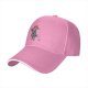 Black Baseball Cap With Samurai Warrior And Red Sun Print