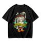Forever Tired Coffee Mug Cartoon Character T-Shirt Design
