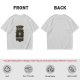 Olive green coffee graphic t-shirt with 'First drink the coffee then things will done' text