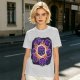 Olive T-Shirt With Glowing Dungeons & Dragons Dice Set Art