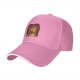 Black Baseball Cap With Mushroom Cloud Explosion Graphic Print