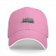 Black Baseball Cap With Melting Cake Graphic Design
