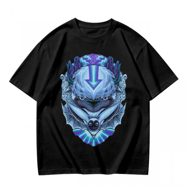Olive T-Shirt With Avatar The Last Airbender Appa Graphic