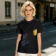 Olive Graphic T-Shirt With Coffee Mug And Rainbow Design