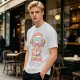 Olive T-shirt with Tony Tony Chopper 'Medicine For Love!' Print