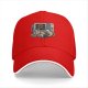 Black Baseball Cap With 'Being Productive Is So Overrated' Cat Computer Art