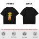 Olive green graphic t-shirt with dumpling pun and steamer illustration