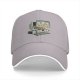 Black baseball cap with retro computer 'just another kind of day' print