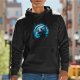 Avatar State Graphic Black Hoodie for Anime Fans