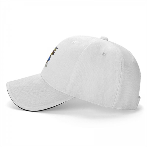 Black Baseball Cap With Lego Brix Graphic Print