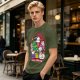 Meowy Christmas Cat Holiday Graphic T-Shirt