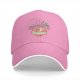Black baseball cap with 'Keeps The A-Sad Away' graphic print