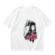 Olive T-shirt with Spirited Away Haku and Chihiro Anime Art Print