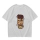 Olive Green Graphic T-Shirt with Me & Coffee We're a Thing Print