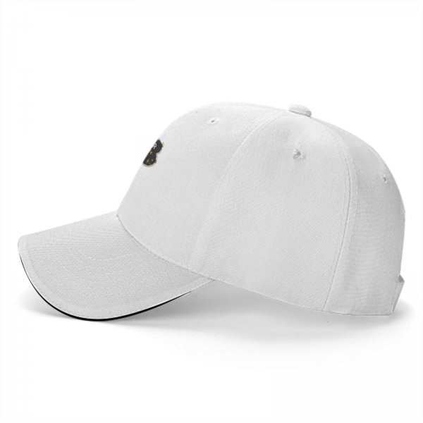 Black Baseball Cap With Wizard Cat 'My Super Power Is Making Stupid People Disappear' Print