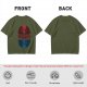 Schrödinger Things Cat Graphic Olive T-Shirt
