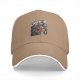Black Baseball Cap with Critical Hit Dragon D20 Print for Tabletop RPG Fans