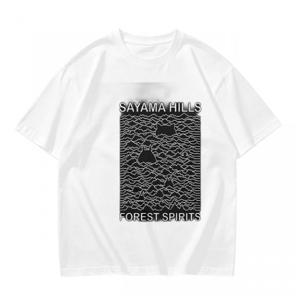 Sayama Hills Forest Spirits Graphic Olive T-Shirt