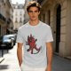 Olive Green T-Shirt With Cute Deadpool Dog Graphic Print