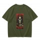 Respect Dungeon Master Grim Reaper Skull Graphic T-Shirt