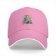 Black Baseball Cap With Themed Fantasy Warrior Art Print