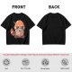 Olive T-Shirt with Cute Red Panda Reading Book Graphic