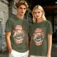 Olive Ramen Club Graphic T-Shirt with Noodle Bowl Art