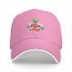 Black baseball cap with zombie 'Sorry for what I said when I was hungry' print