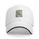 Black Baseball Cap with Ukiyo-e Style Blue Tiger Print