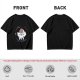 Olive T-Shirt With Chibi Princess Mononoke Wolf Rider Artwork
