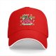 Black baseball cap with 'What a Melon' cute watermelon graphic