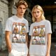Pop Culture Pronoun Guide Chibi Character Graphic T-Shirt
