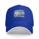 Black Baseball Cap with Blue Shell Brewing Co Mushroom White IPA Print
