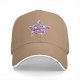 Black Baseball Cap With Patriotic Star Freedom Bravery Print