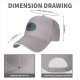 Black Baseball Cap With Celtic Knot Dragon Emblem