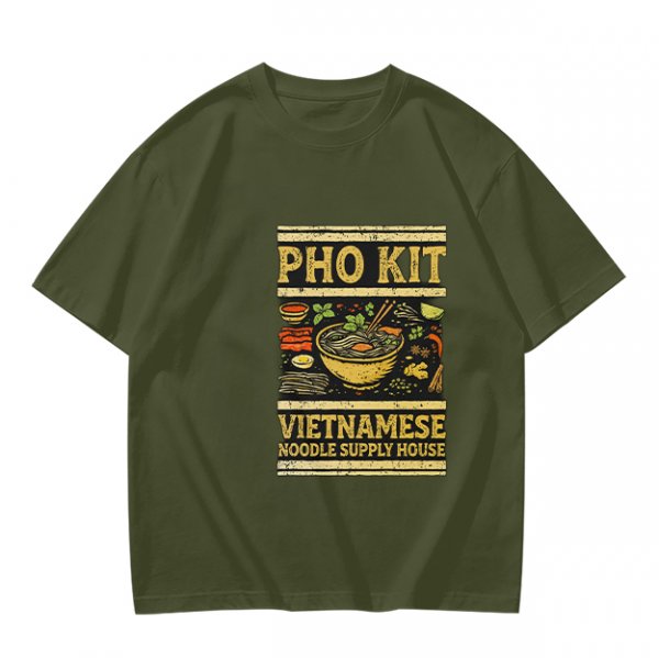Pho Kit Vietnamese Noodle Supply House Graphic T-Shirt