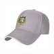 Forever Tired Cartoon Coffee Mug Graphic Black Baseball Cap