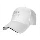 Black Baseball Cap With Clothesline Laundry Graphic Design
