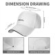 Black baseball cap with vintage lunch tray graphic design
