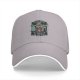 Black Baseball Cap With Wizard Force Fantasy Graphic Print