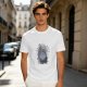 Olive Green T-Shirt With Totoro In Grass Graphic Print