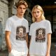 Olive t-shirt with grumpy cat holding boxes and text 'Forget Gifts Give Me A Reason To Live'