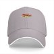 Black Baseball Cap With Street Tacos Graphic Print
