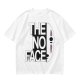 Olive T-shirt with The No Face graphic print