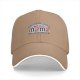 Black baseball cap with 'meh & meh' novelty candy parody design