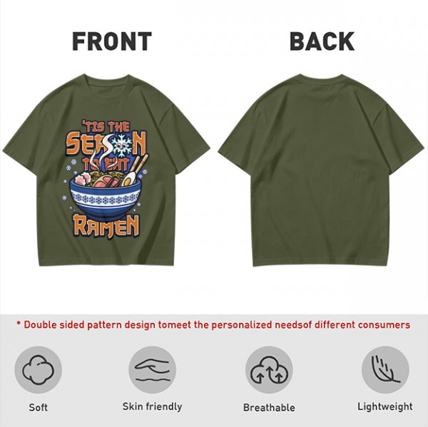 Tis The Season To Eat Ramen Graphic T-Shirt